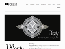 Tablet Screenshot of 13forest.com